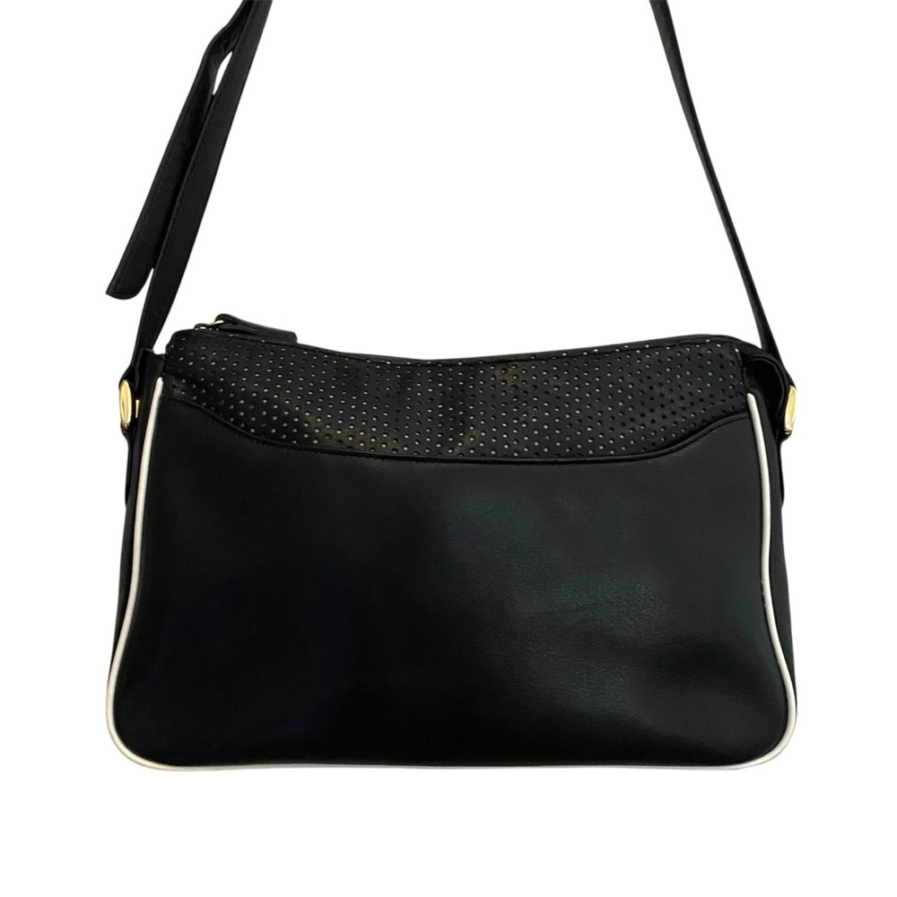 Etienne Aigner Black Leather Shoulder Bag